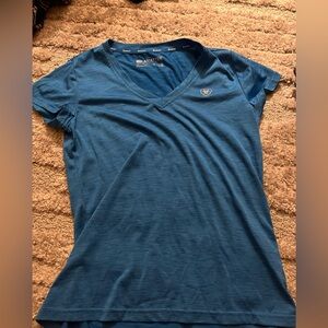 Ariat Women's Blue V-Neck Top